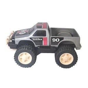 Tonka Japan 4x4 Friction Drive Truck #90 Vintage 90s Die Cast 1:32 Tested Toy